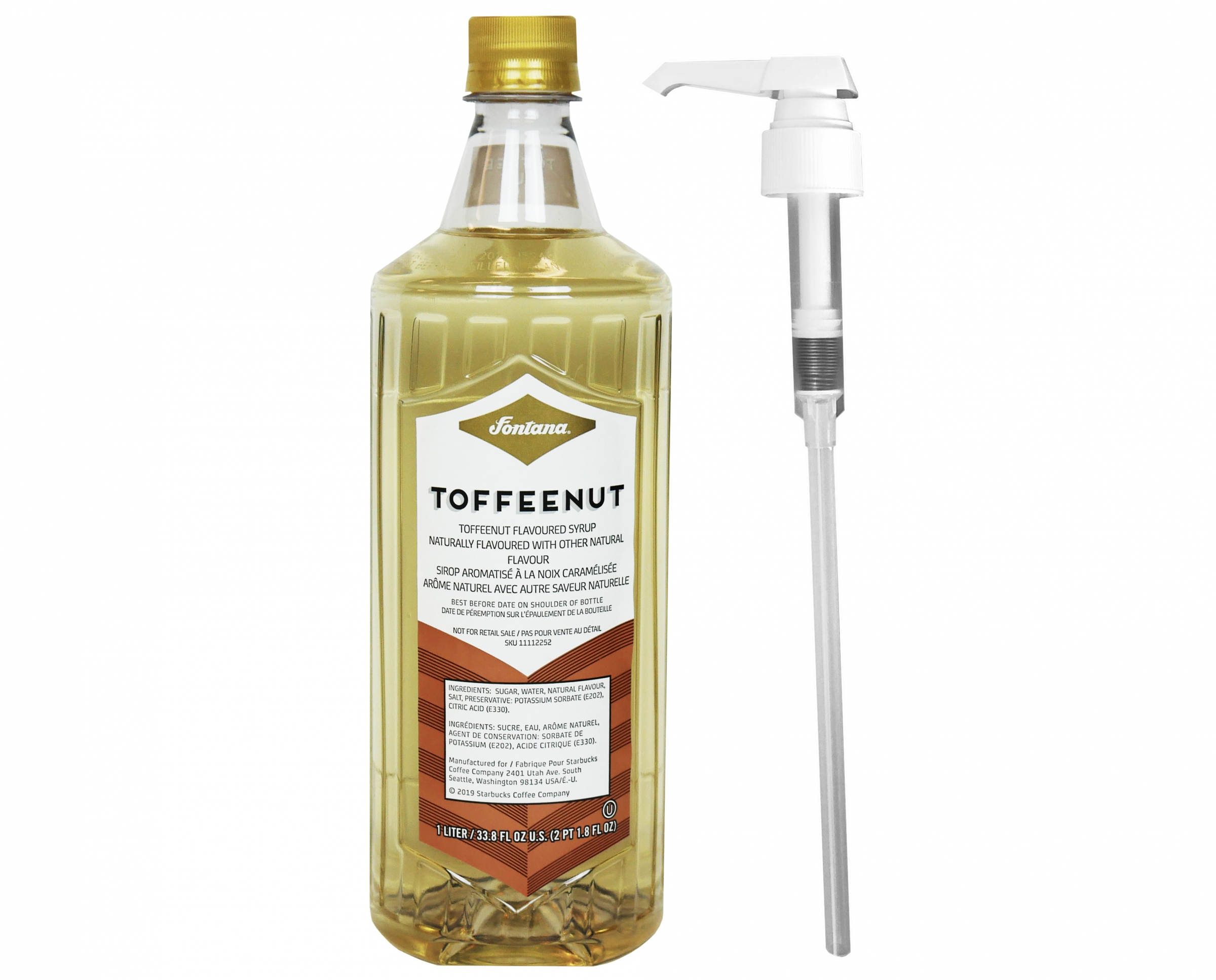 Buy Sarbucks Fontana Toffee Nut Syrup Online