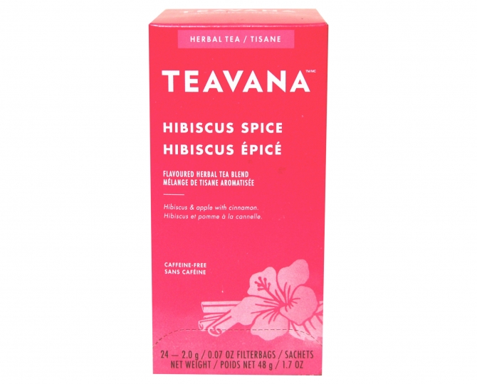 Hibiscus Spice Tea Starbucks Teavana Box