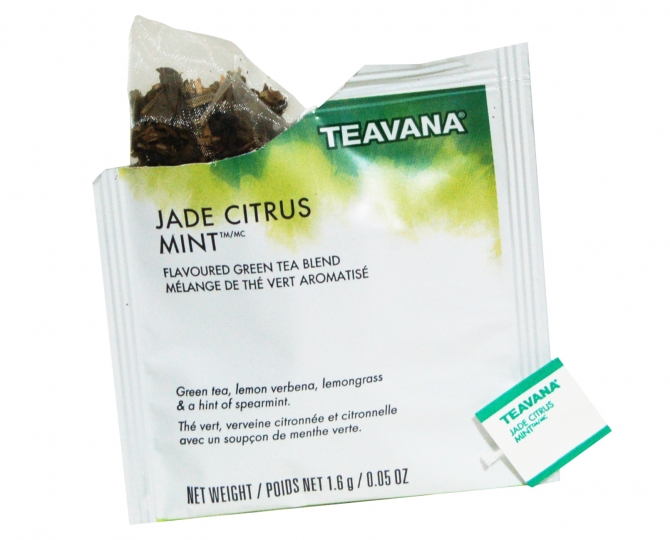 Jade Citrus Mint Green Tea Starbucks Teavana Sachet