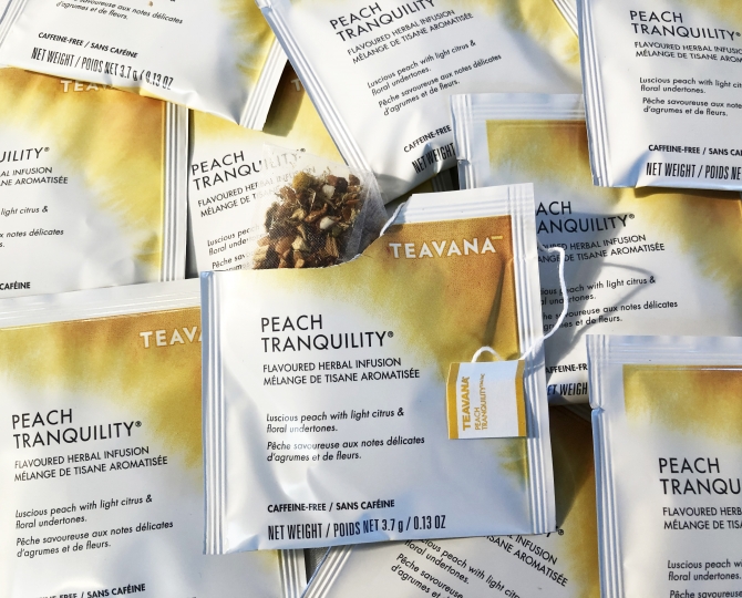 Peach Tranquility Teavana Starbucks Tea Sachet Wholesale