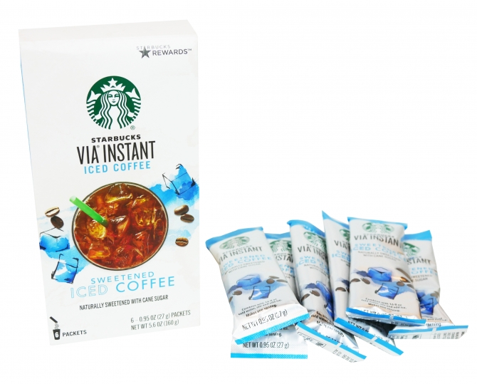 Starbucks Iced Coffee Packets / Starbucks Via Instant Coffee Medium